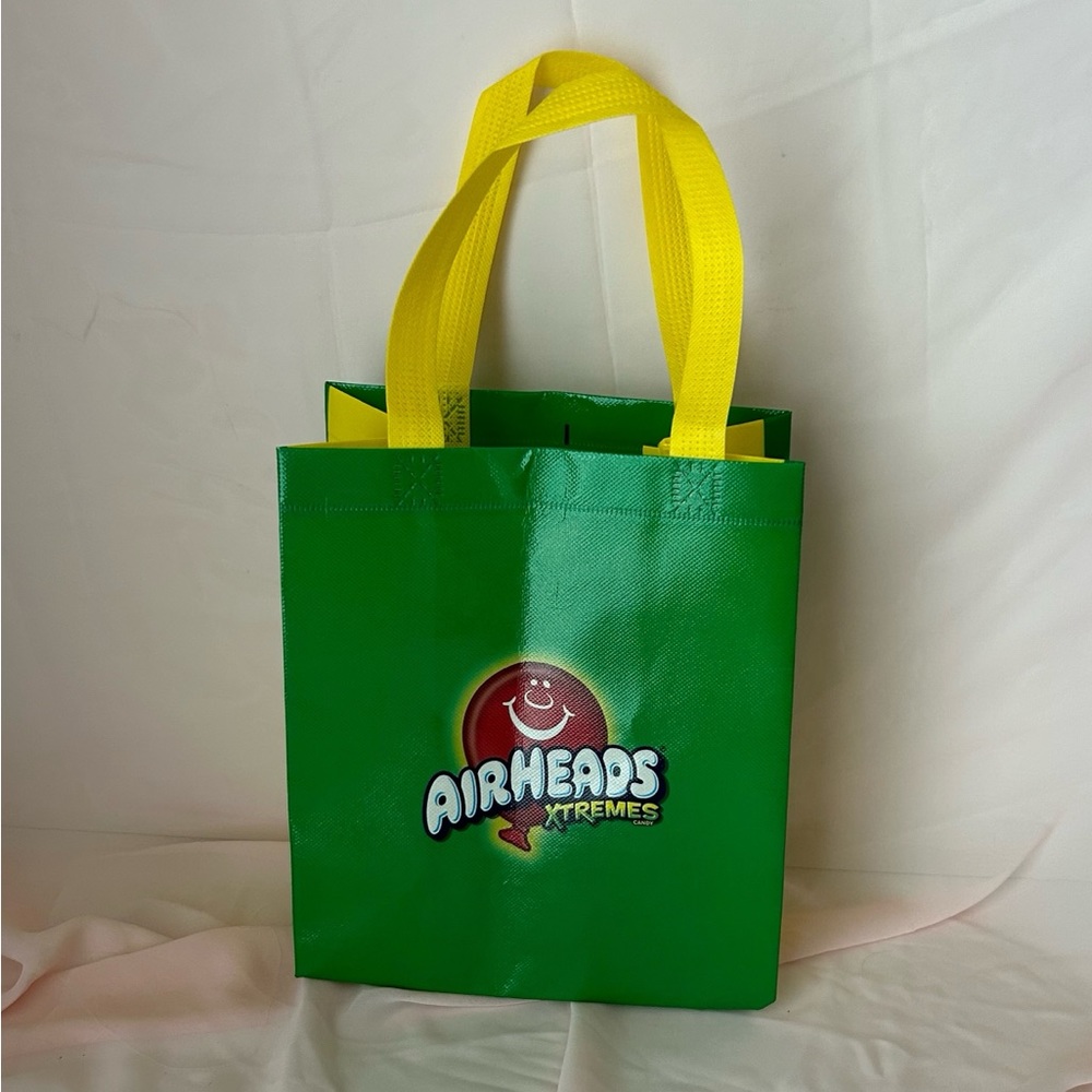 Airhead Xtremes Candy Reusable Tote Grocery Gift Bag Swag New Without Tags